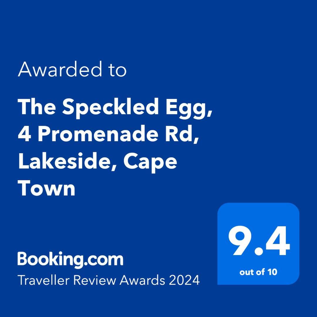 The Speckled Egg, 4 Promenade Rd, Lakeside, Cidade Do Cabo Exterior foto